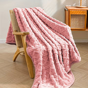Soft Fleece Throw Blanket for Couch Bed or Chair Cozy Warm Winter Use
