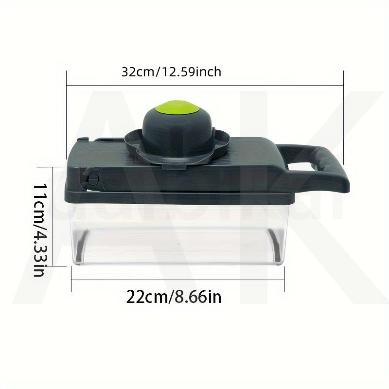 Turli sabzavotlar uchun ko'p funksiyali sabzavot maydalagich - oshxona uchun zarur asbob.