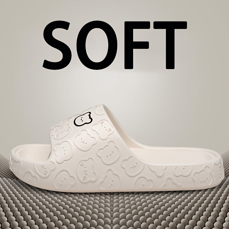 Yumshoq, nafas oladigan, yopishmaydigan, barcha mavsumlar uchun EVA erkaklar va ayollar uchun qiziqarli multfilm ayiqlari shlyapkalari