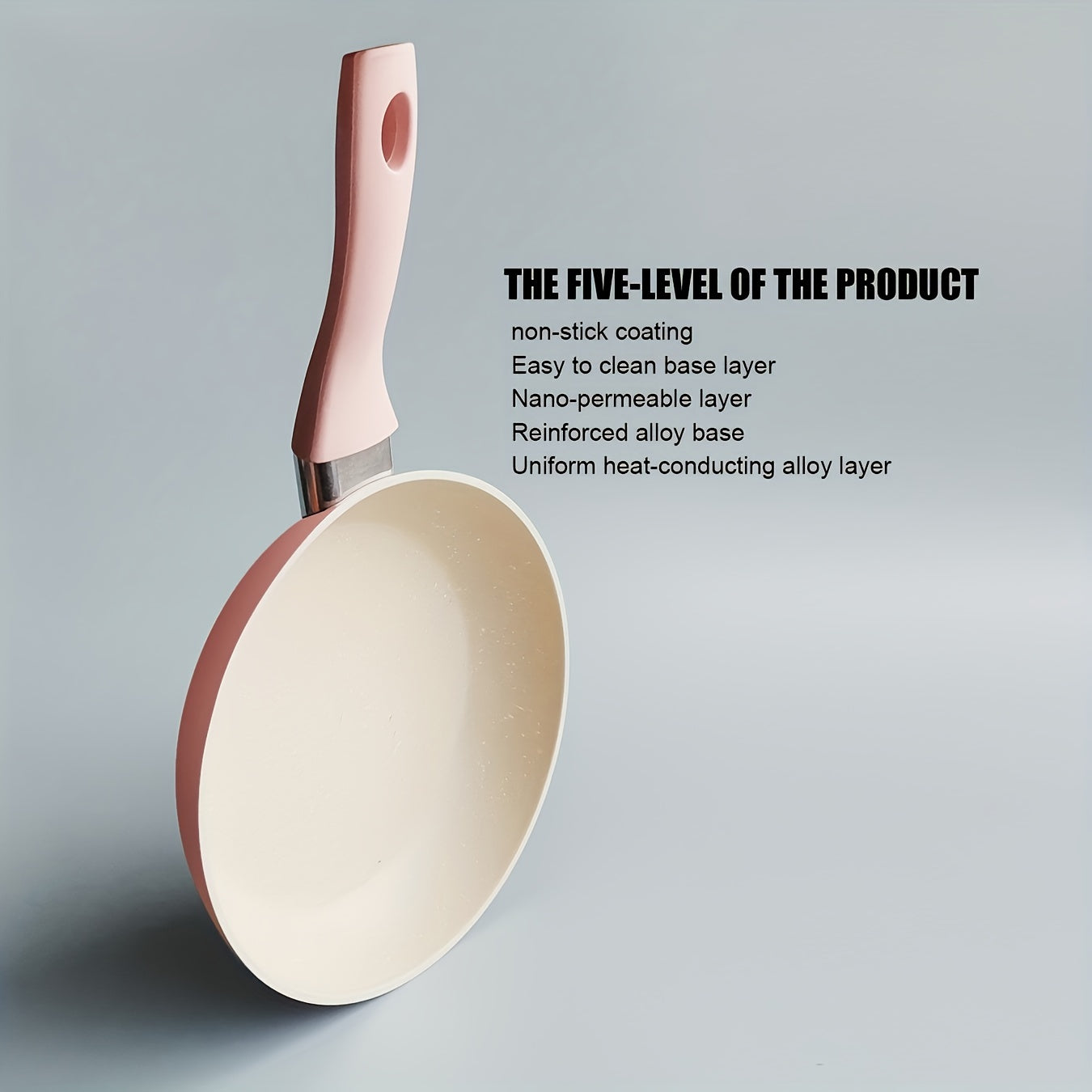 [Bestseller] Сковорода с антипригарным каменным покрытием - 18,54 см алюминиевая сковорода для завтрака для повседневного приготовления, идеально подходит для газовых плит, идеально для яиц-болтунов и других кулинарных нужд