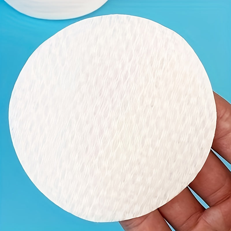 Discos grandes de tela para eliminar maquillaje, 80 g, 6 cm de diámetro, 500 piezas, patrón de perlas