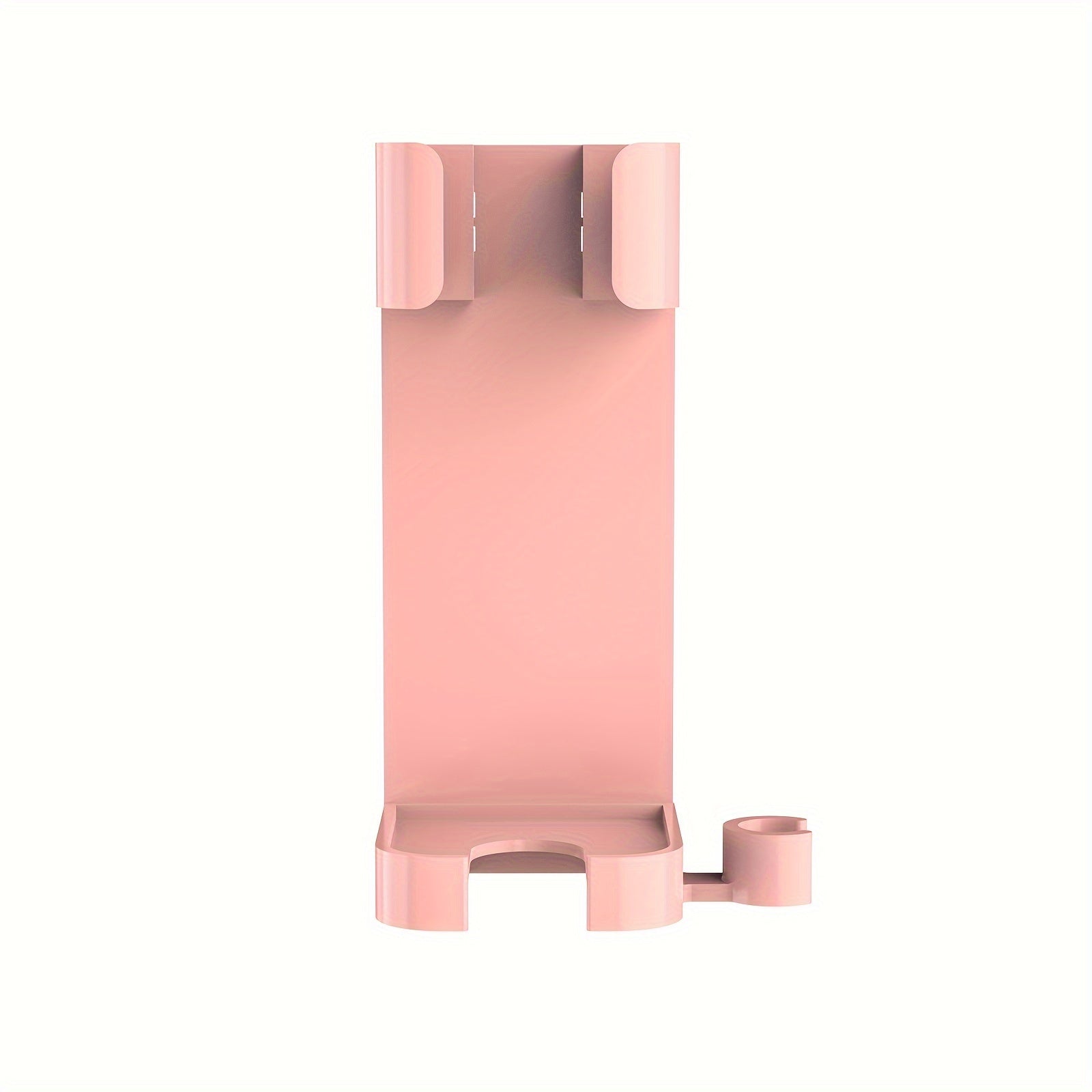 Plastic Bathroom Organizer Rack for Curling Iron Hair Dryer and Toothbrush Storage