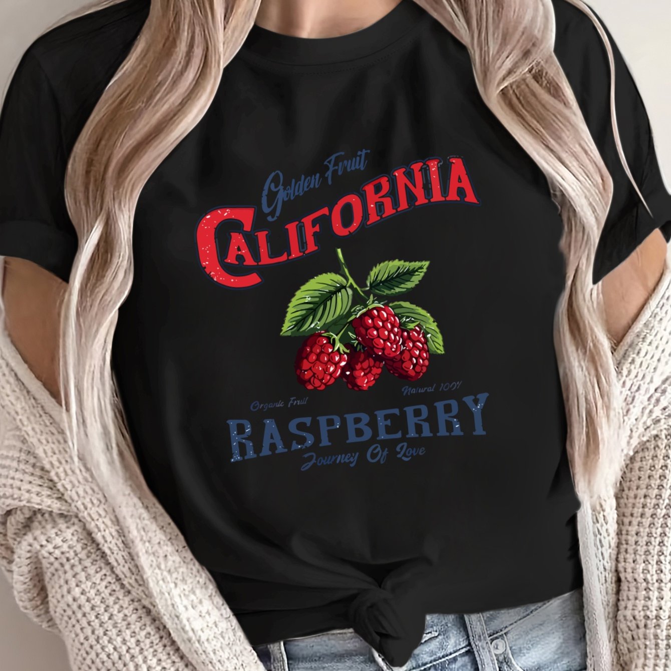 Women's Plus Size Loose Fit T-Shirt Breathable Polyester Graphic Print Short Sleeve Top