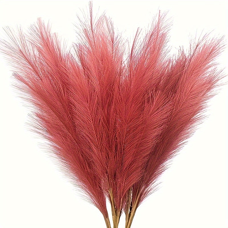 Decoraciones de hierba de pampas artificial bohemia de 54.86cm para uso en mesas durante las fiestas