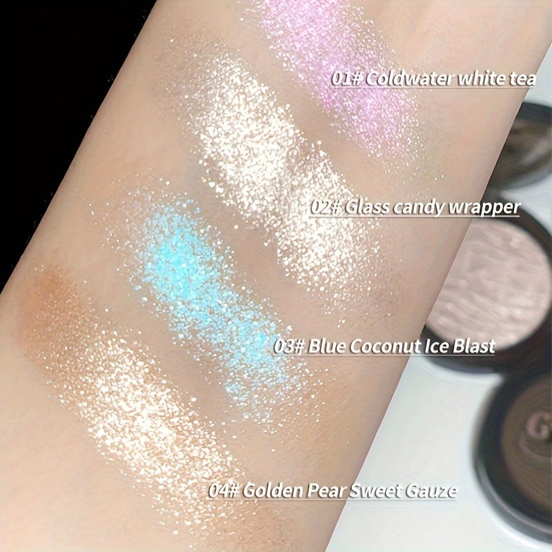 Yuz uchun Qorong'i Yoritgich Palitrasi, Silliq Yengil Yaltirash, Yorqin Rang