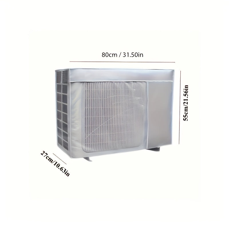 Outdoor Air Conditioner Cover Dustproof Anti-Aging Weatherproof for Outdoor Use