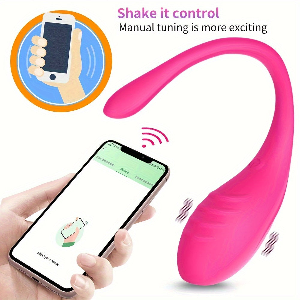 Wireless Silicone Vibrating Egg for Women and Couples with App Control