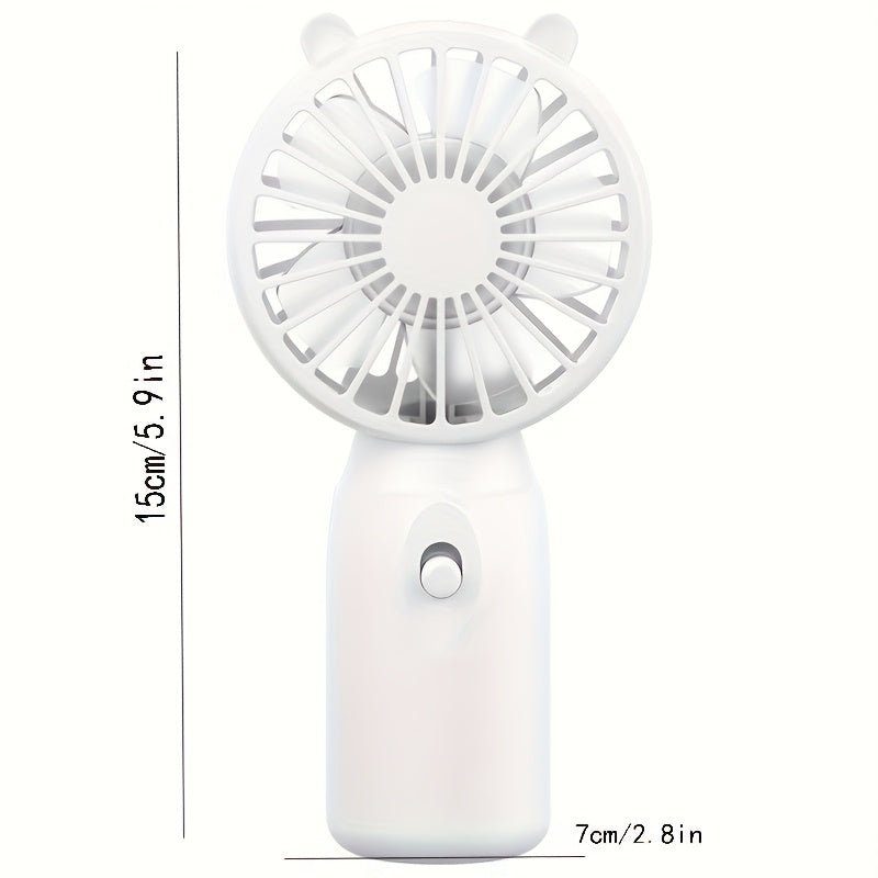 Mini Fan Battery Powered Portable Compact Fan for Pet Lovers
