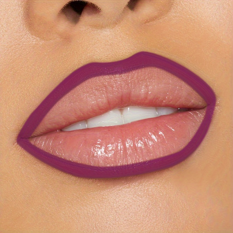 Женский водостойкий матовый контурный карандаш для губ, стойкая красная помада