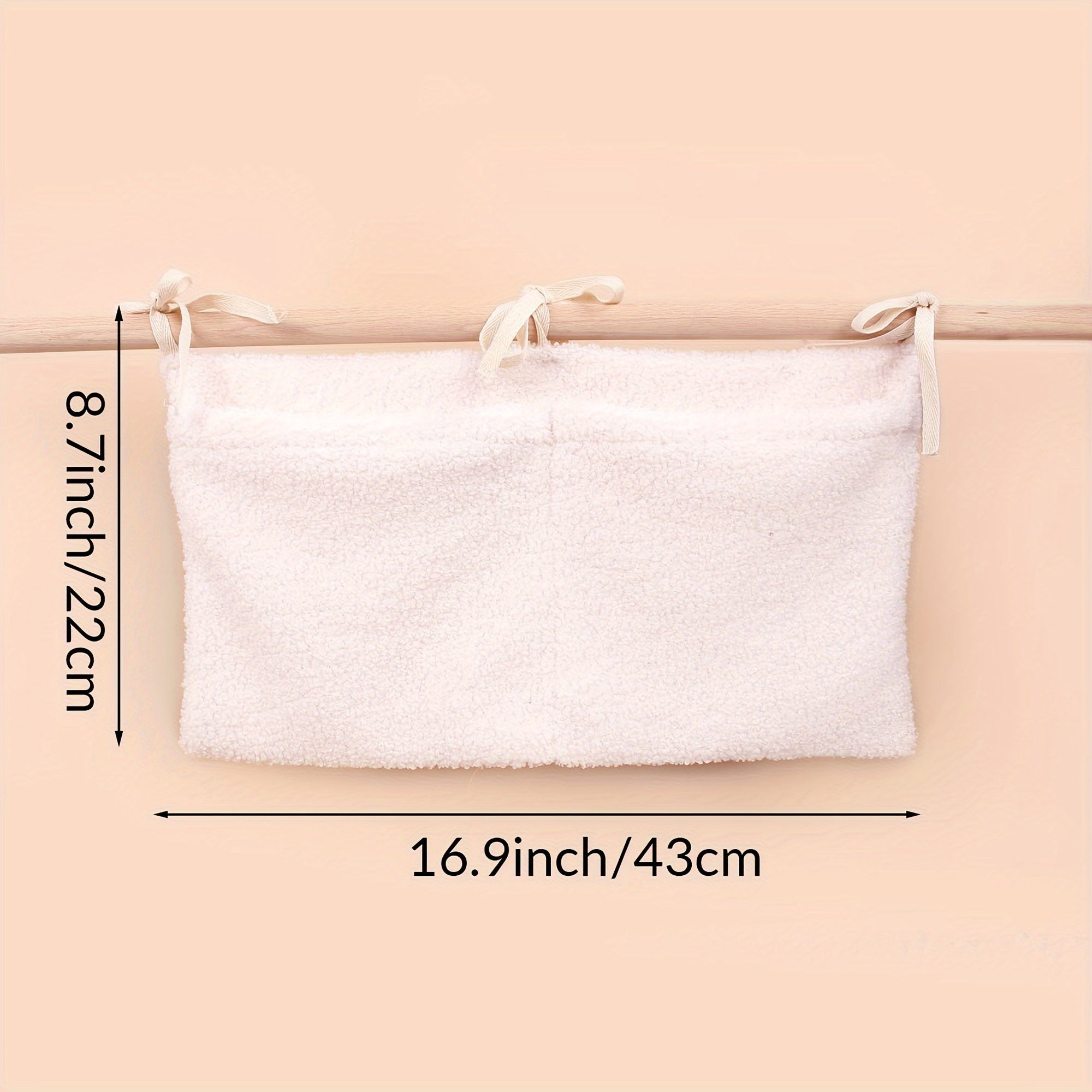 Bolsa de almacenamiento para pañales para organizador colgante de cochecito en otoño e invierno, bolsa de viaje para bebé