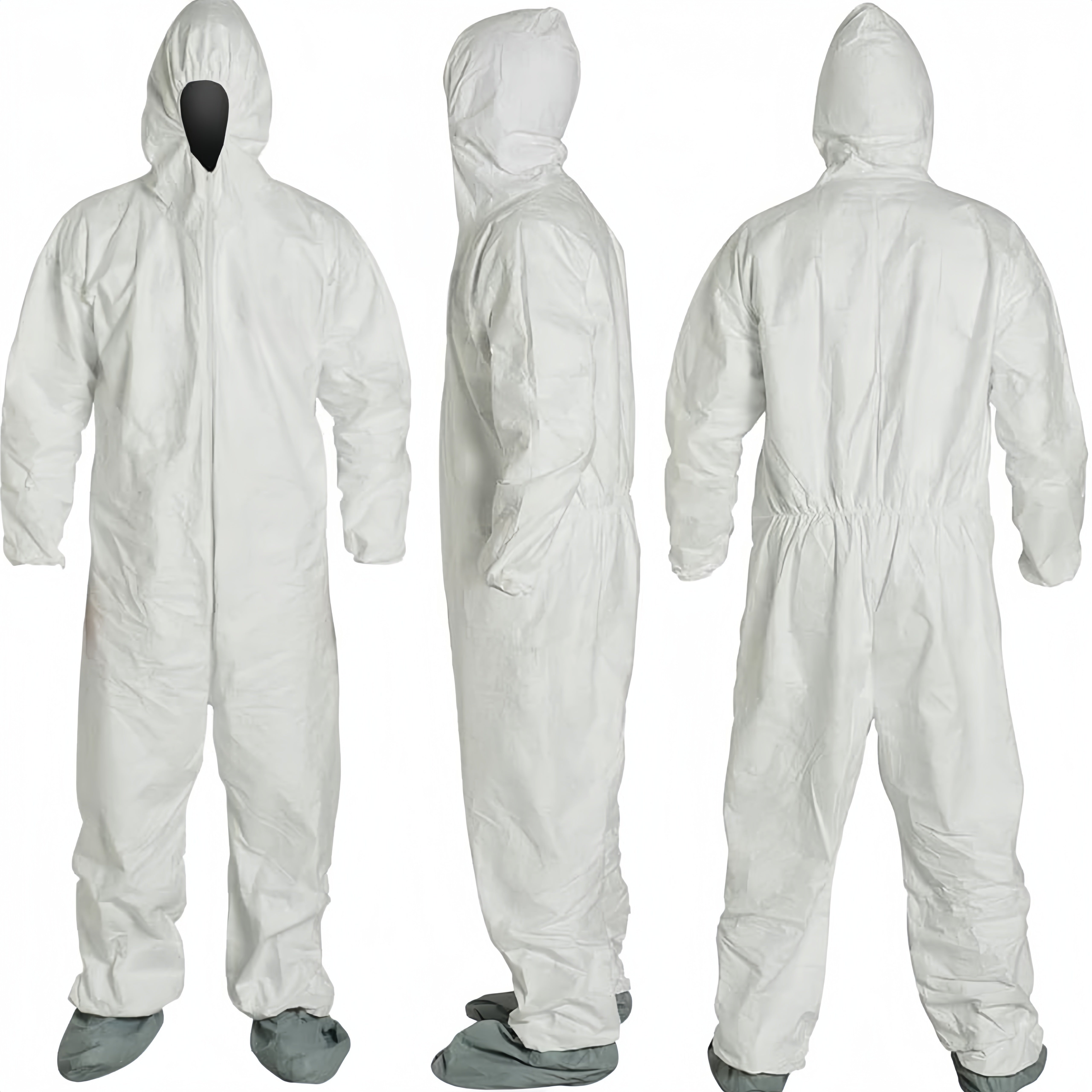 Unisex Lightweight Breathable Protective Coverall for Painting and Construction