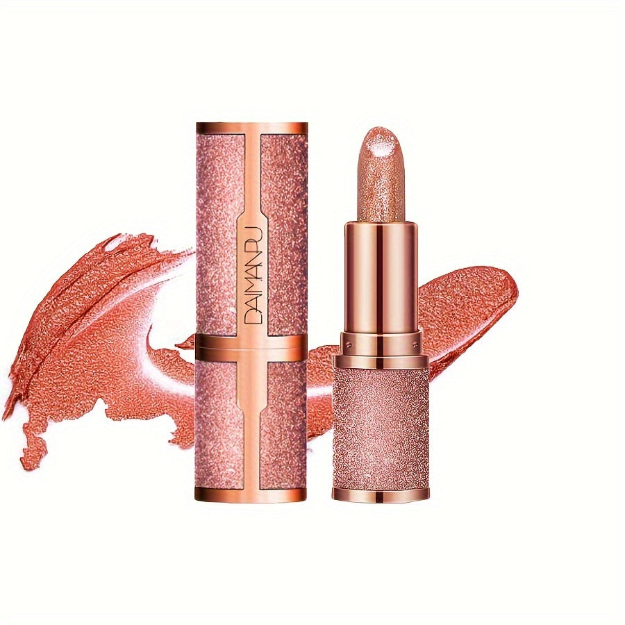 Women's Glitter Lip Gloss Waterproof Lip Tint for Soft Shiny Lips