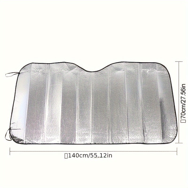 Barcha mavsumlar uchun avtomobil quyosh nuri himoyasi old panel UV himoyasi issiqlik izolyatsiya qopqog'i