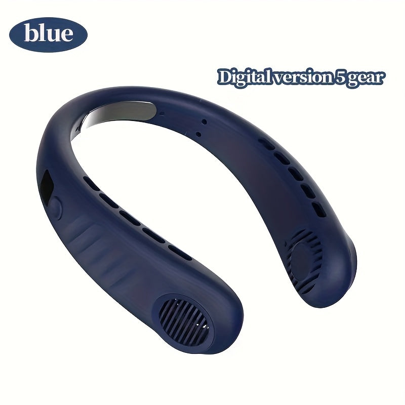 Mini USB Rechargeable Portable Fan with Adjustable Speeds and Quiet Operation for Travel Home Gym Beach