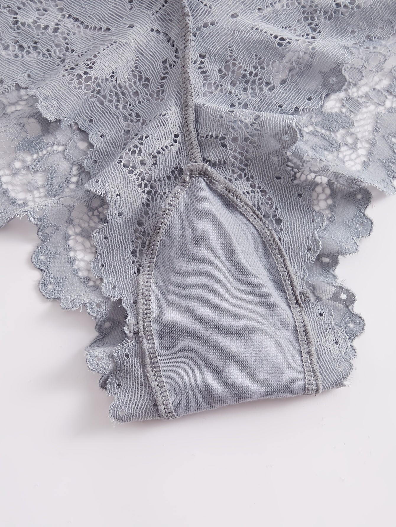 Women’s Lace Panties Set with Sunflower Suspenders and Back Design