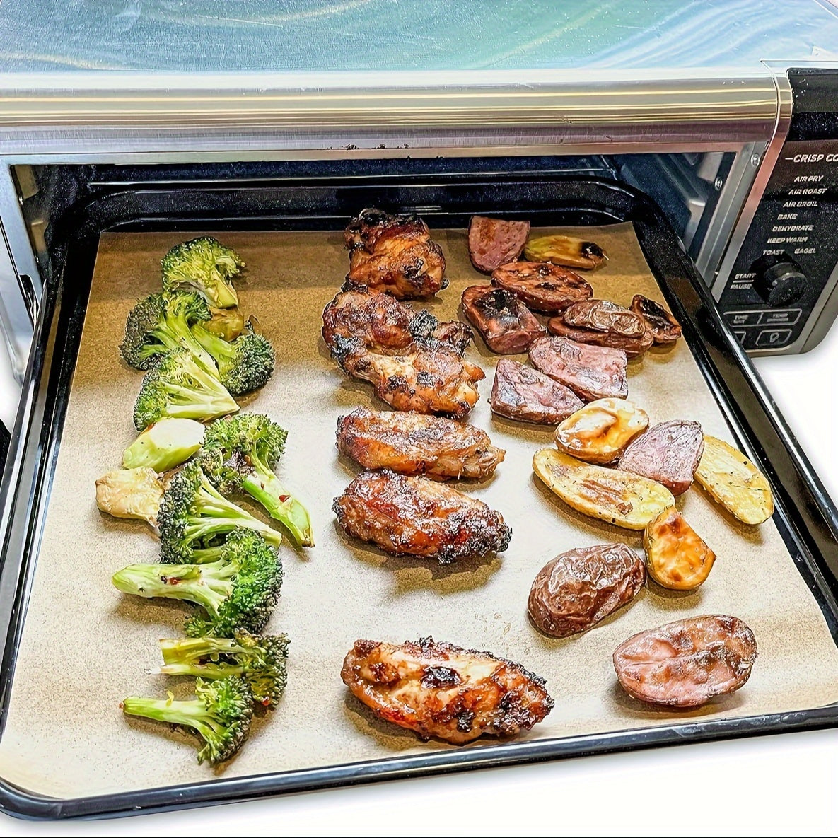 Non-Stick Parchment Paper Roll for Baking Cooking Grilling Air Frying