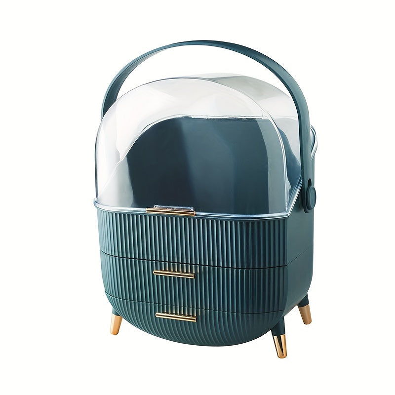 1-камерали макияж ташкилотчиси тартмаси тозаланмайдиган помада сақлагич косметика ва сақлаш учун