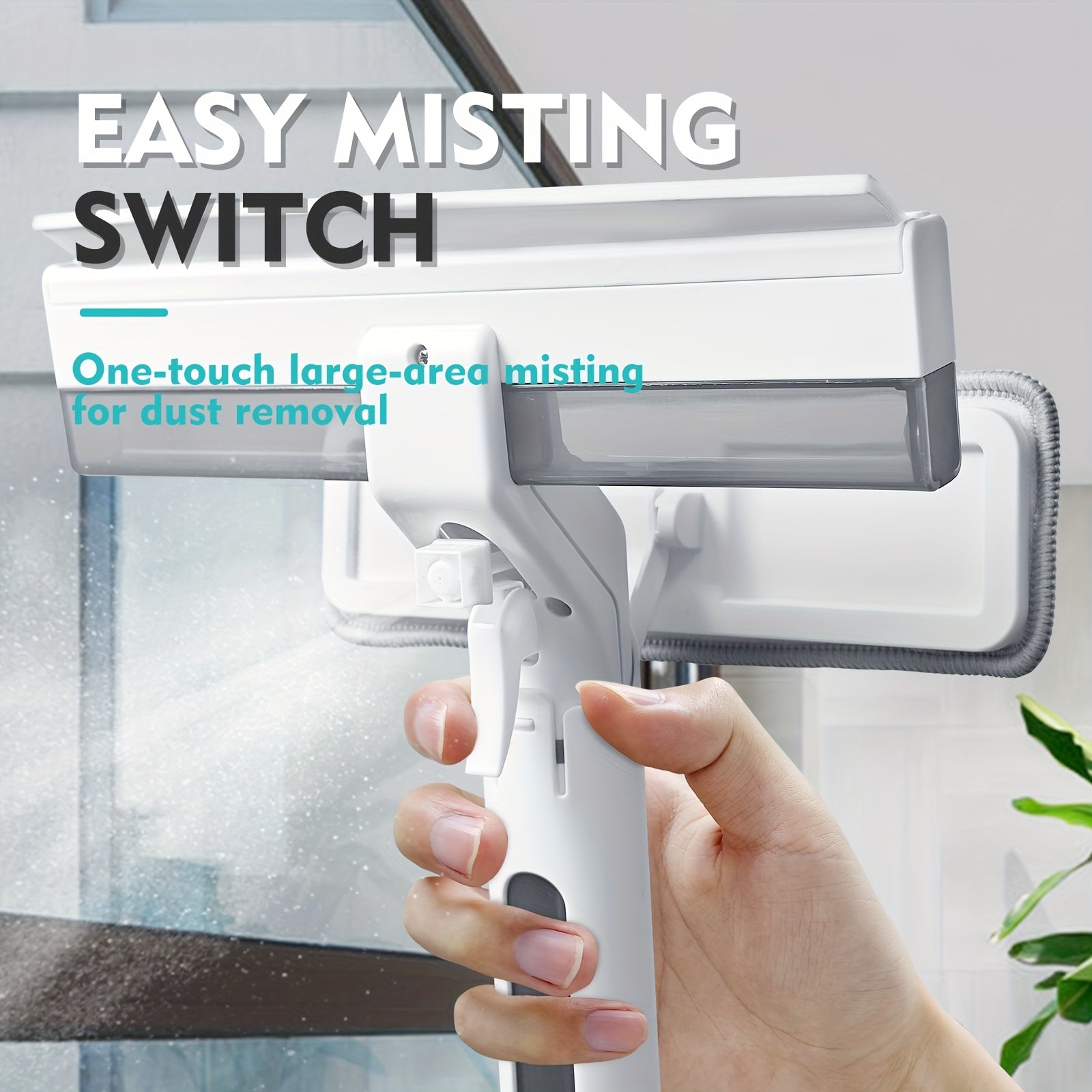 3-in-1 shisha tozalash to'plami, teleskopik tayoq, purkash, spreyi va yig'ish tanki bilan