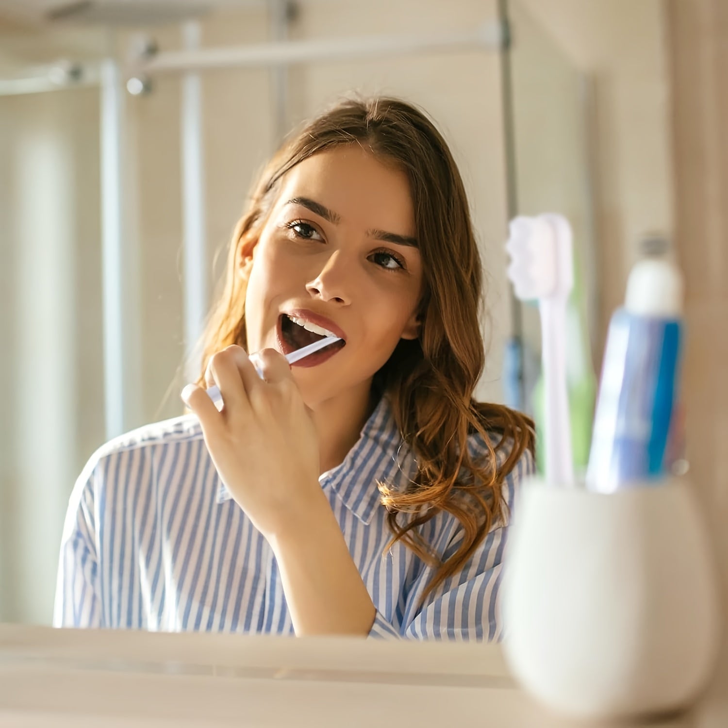 Adult Extra Soft Nano Toothbrush Pack of 4-24 with 20000 Bristles