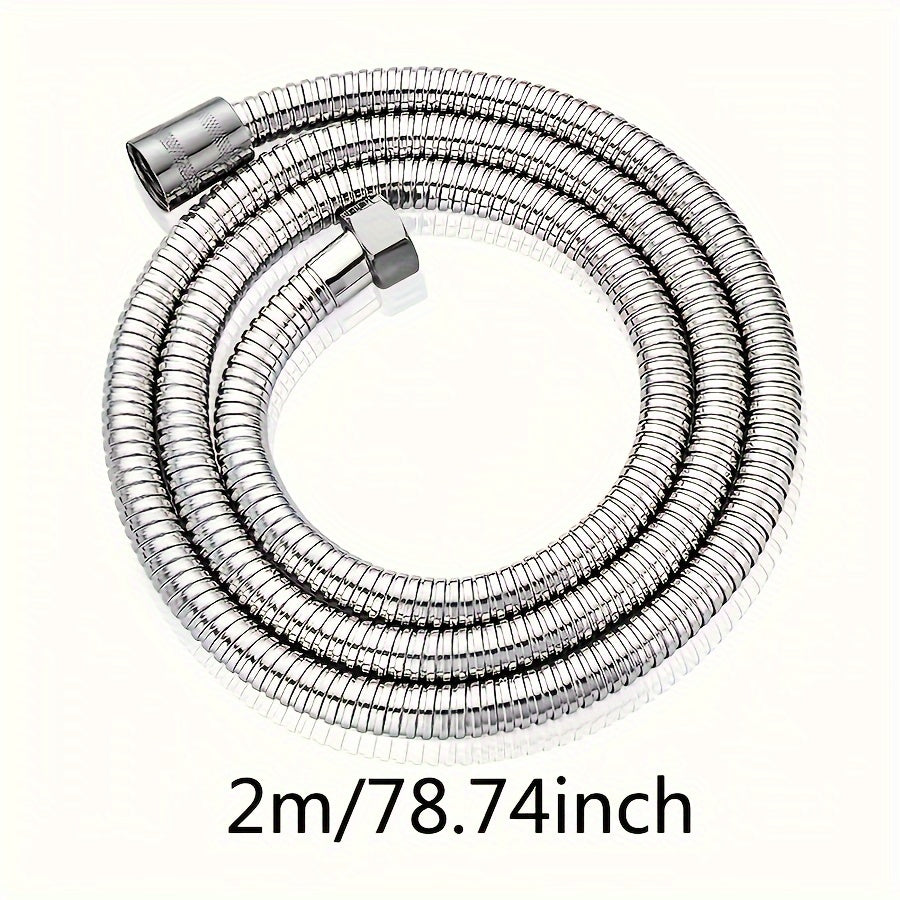 Stainless Steel Shower Hose 1.5m 2m 3m Explosion-Proof Rainfall Shower Head