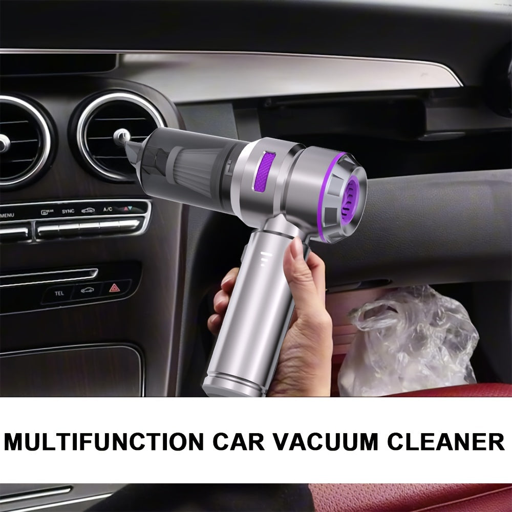 Aspiradora inalámbrica de mano con alta succión y carga USB