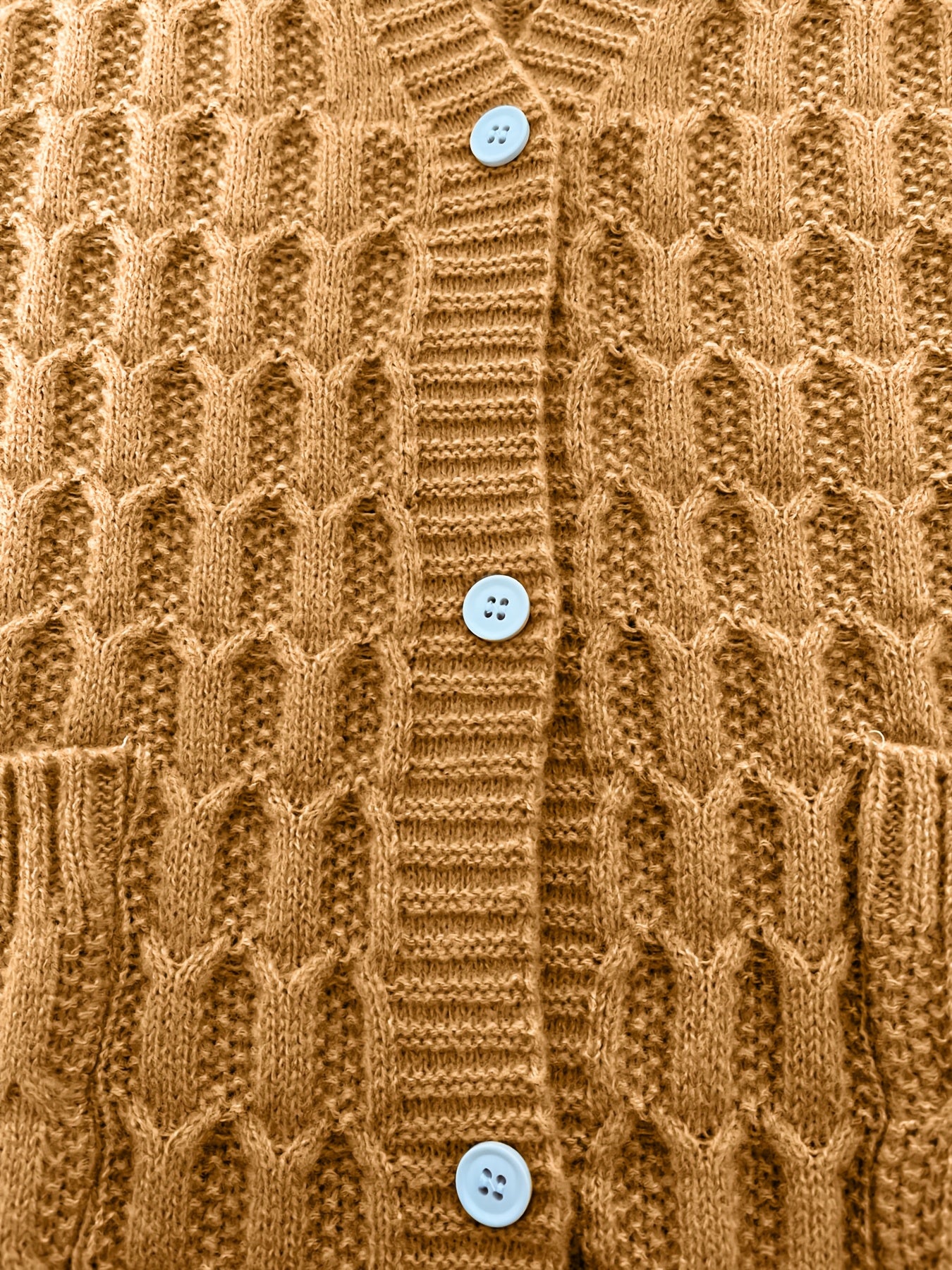 Plus Size Women's Cable Knit Cardigan Vest Open Front Stretchy Layering Piece