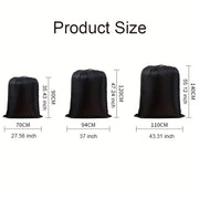 Portable Laundry Bag with Drawstring for Travel and Storage Machine Washable