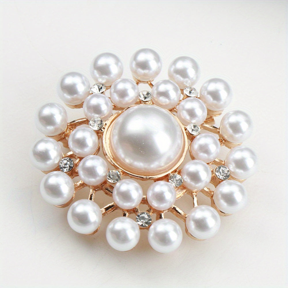 Gothic Flower Brooch Pin for Women Enamel Plastic Cartoon Style Elegant Jewelry