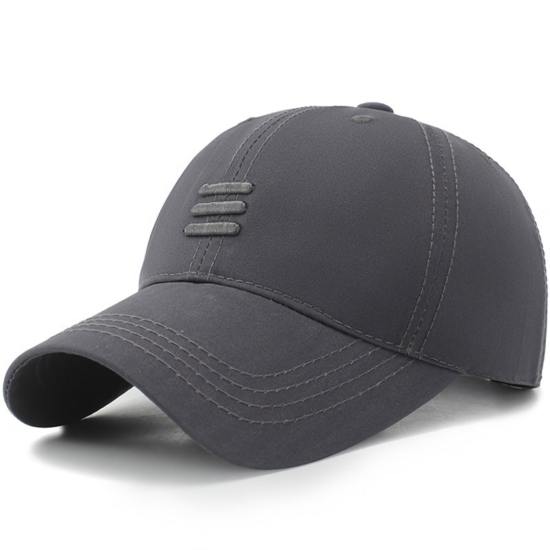 Men's Adjustable Outdoor Baseball Cap Sun Protection for Travel and Beach