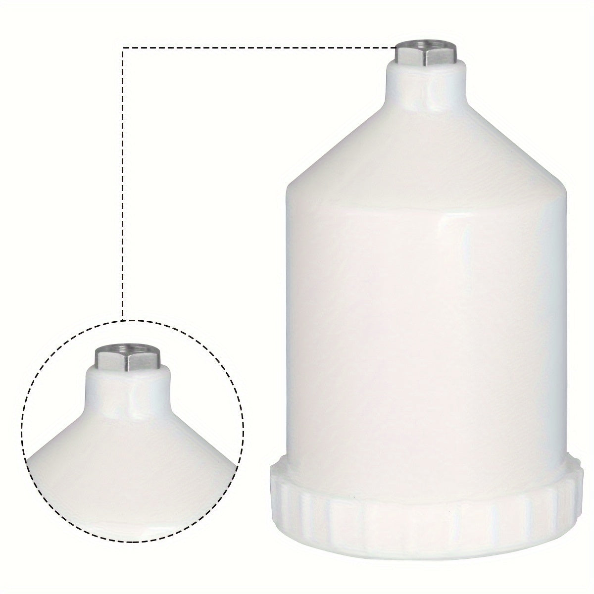 Крышка для замены чашки пистолета для покраски 600 мл, пластиковые распылители