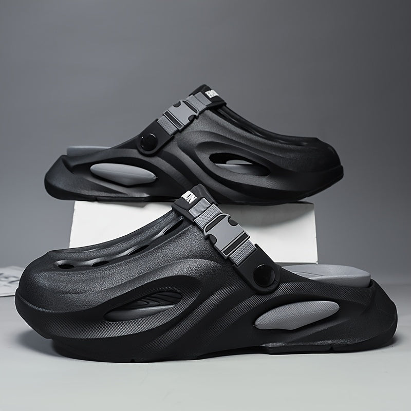 Women's Breathable EVA Clogs with Non-Slip Sole, Adjustable Strap, Summer Outdoor