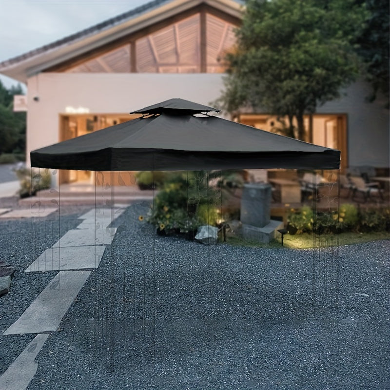 UV va suv o'tkazmaydigan himoyaga ega ochiq soyabon.