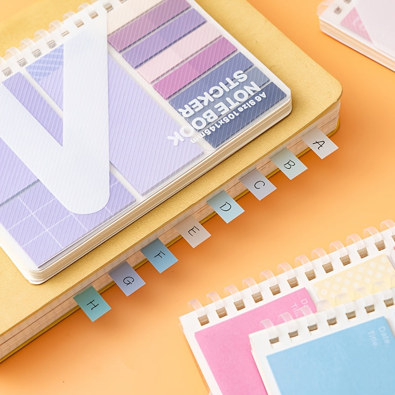 A6 Yumshoq Loop Buckle Notebook sticky notes bilan ofis va o'qish uchun chiroyli dizayn