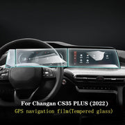 Car GPS Navigation LCD Screen Tempered Glass Protective Film for Changan CS35