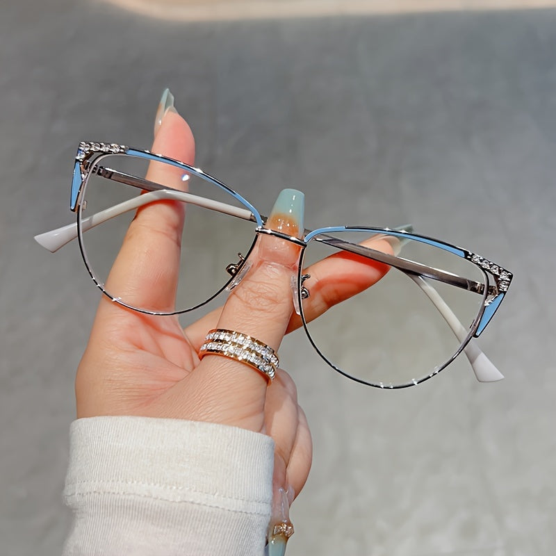 Unisex Anti-Blue Light Glasses for Computer Screen Eye Strain Reduction