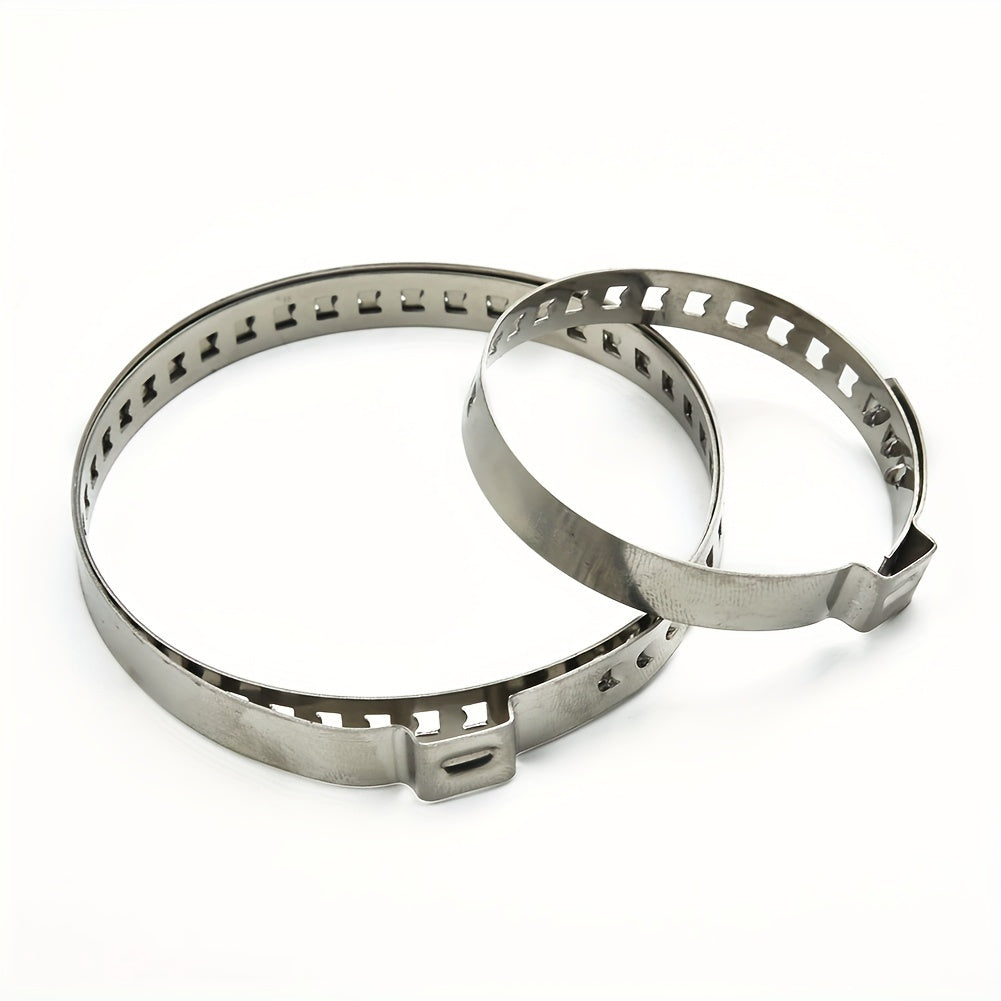 10pcs Stainless Steel Clamp Clips for Driveshaft CV Joints Boot Kit