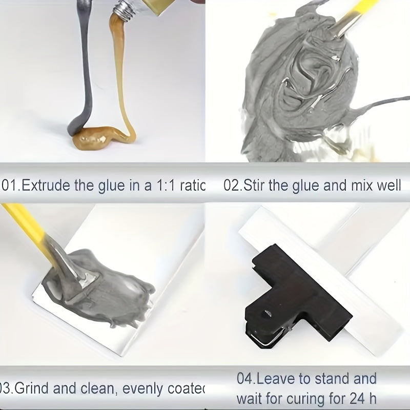 Metal Repair Adhesive for Radiator and Tank Leaks Waterproof Gel 20ML