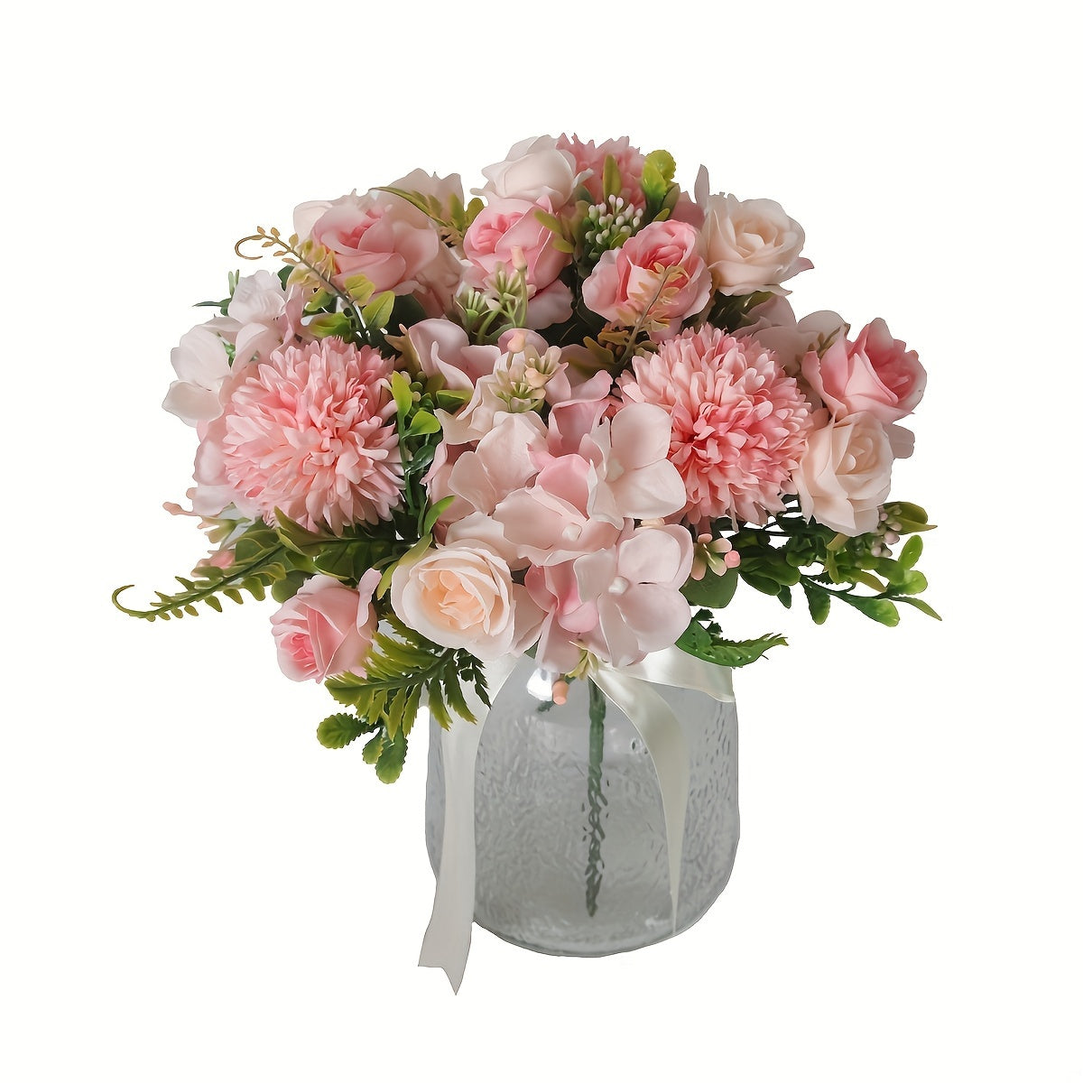 Устойчивый к УФ-излучению искусственный букет пиона, идеально подходящий для сада и домашнего декора, подходит для свадеб и всех праздников.