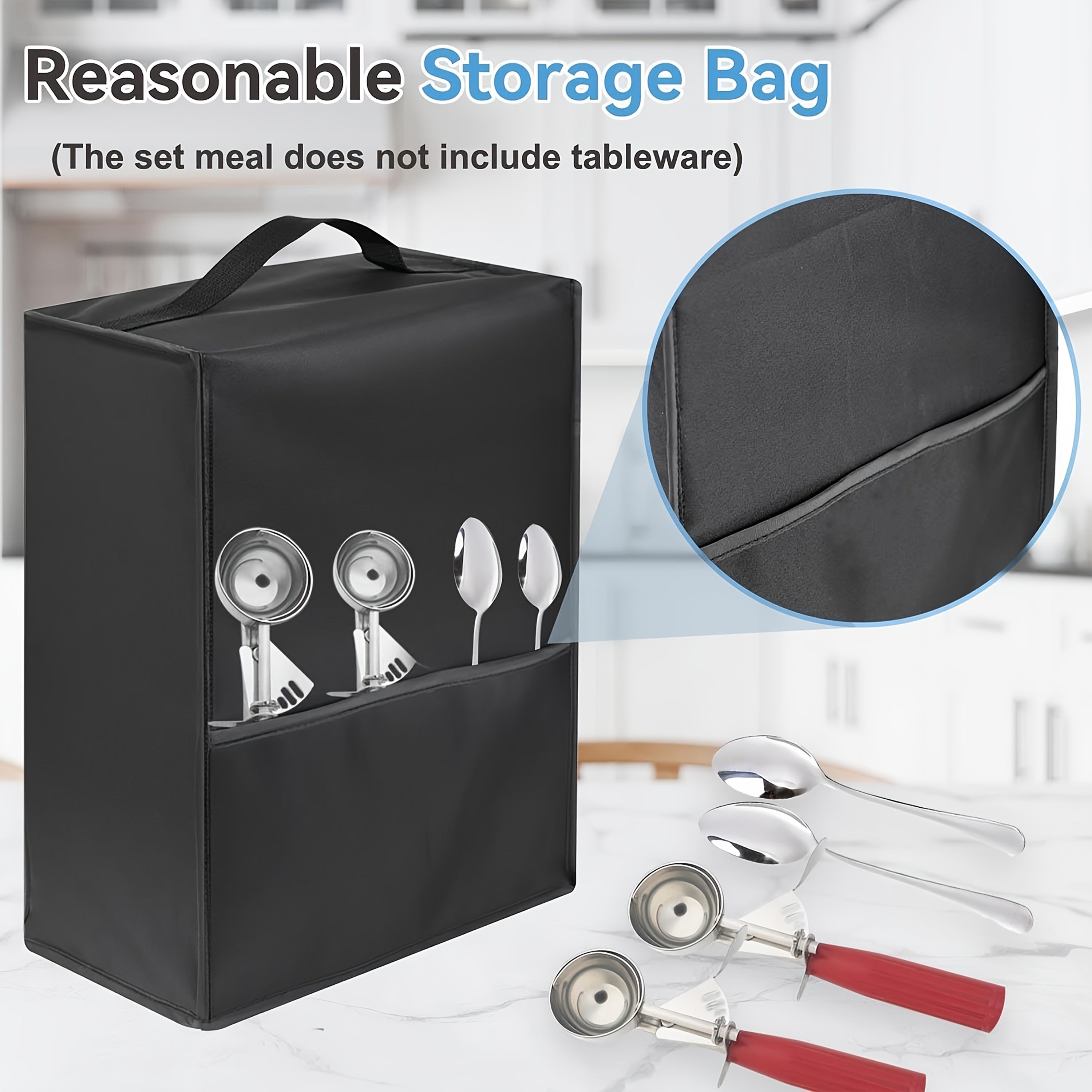 Muzqaymoq tayyorlash mashinasi qoplami, suv o'tkazmaydigan Oxford mato, yon cho'ntak bilan, NC301 NC299 uchun, qora va kulrang