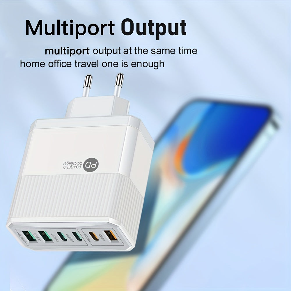 European Standard USB Charging Adapter Fast Charge for Smartphones