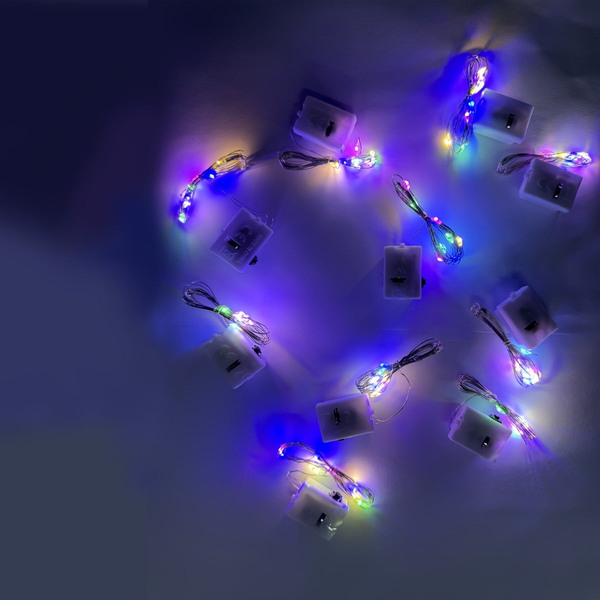 Mini Fairy Lights Copper Wire 10/20 Mode Christmas Decor