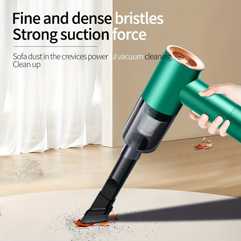 Aspiradora de mano 3 en 1 multifuncional para coche, húmedo y seco, con herramienta para rendijas