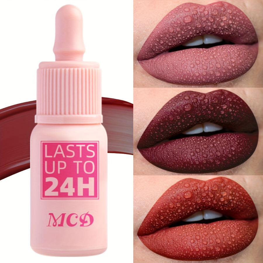 Women Waterproof Matte Lip Stain Long-Lasting Lipstick in Multiple Colors