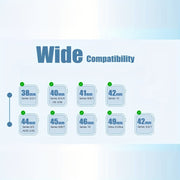 Havo o'tkazuvchi Naylon sport soat bandi, sozlanadigan, Apple Watch Series 38mm 49mm bilan mos keladi