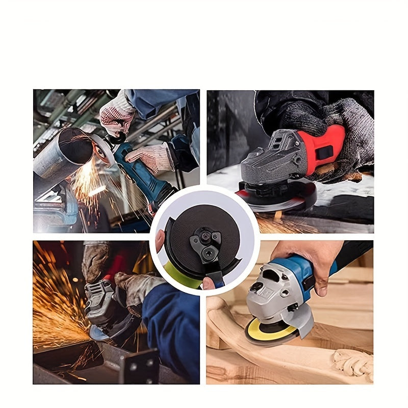 1Pc High-Carbon Steel Adjustable Angle Grinder Wrench Blue Handle