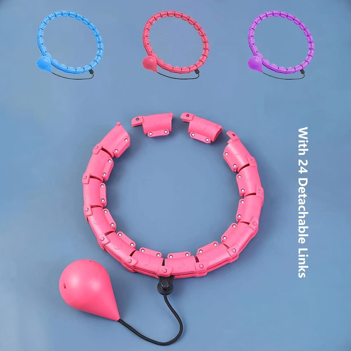 Smart Exercise Hoop for Abdominal and Waist Fitness Uncharged