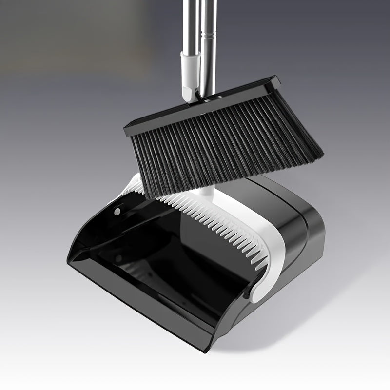 Cleaning Supplies Broom and Dustpan Set for Home and Office, Durable and Creative Design