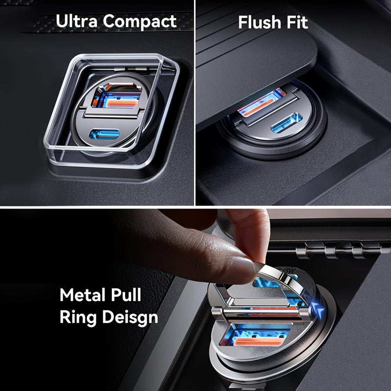 Universal Metal 90W USB-C Fast Charger Dual Port for Phones and Tablets