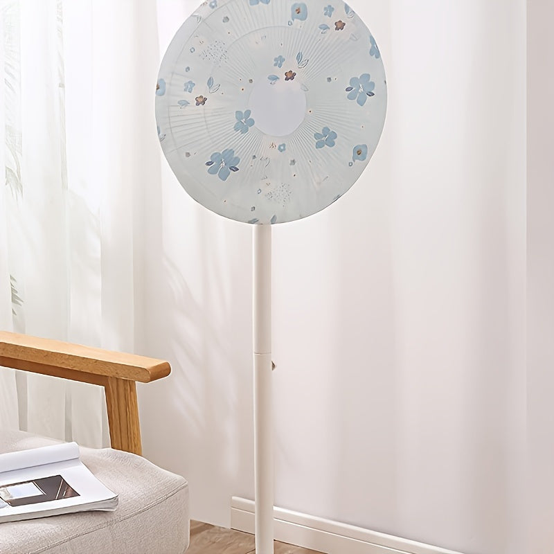 5-Pack Universal Fan Dust Covers for Stand Wall Fans Cartoon Floral Patterns