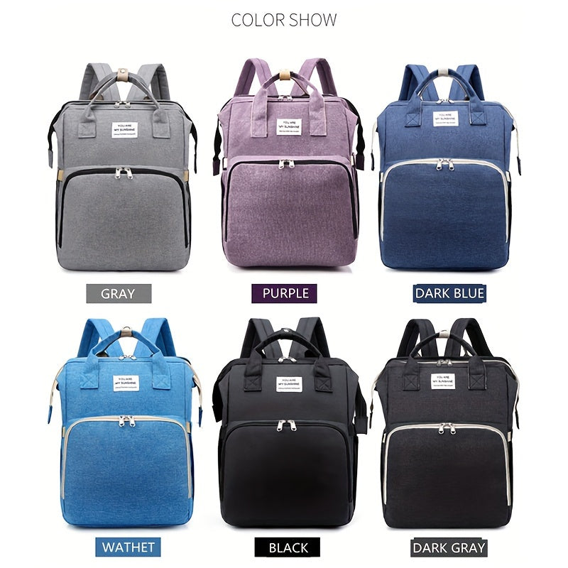 Baby Stroller Bag Foldable Oxford Fabric Travel Organizer with Adjustable Strap Zipper Closure Multiple Colors